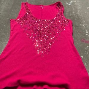 Express Sequined Tank Too